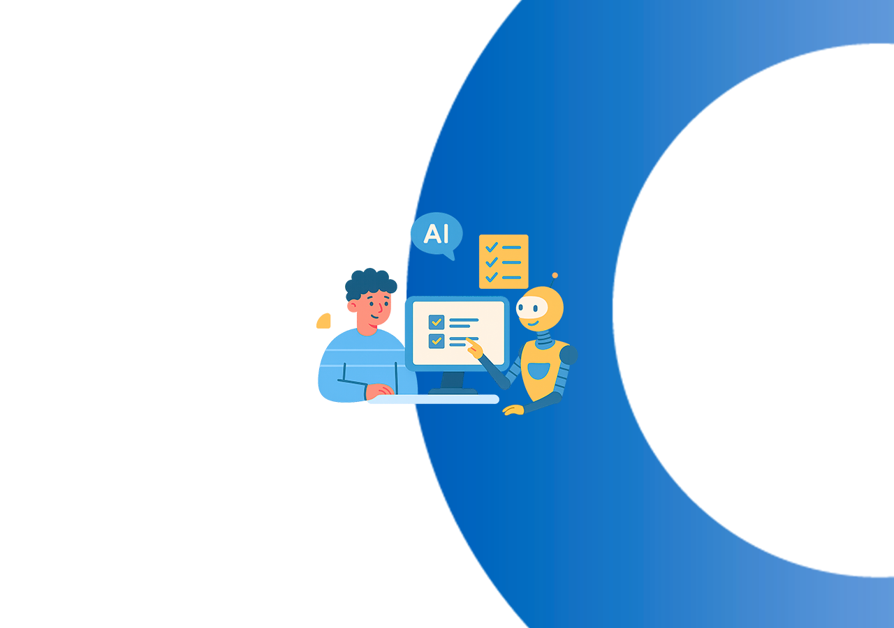 Marketer using AI bot to help write online content